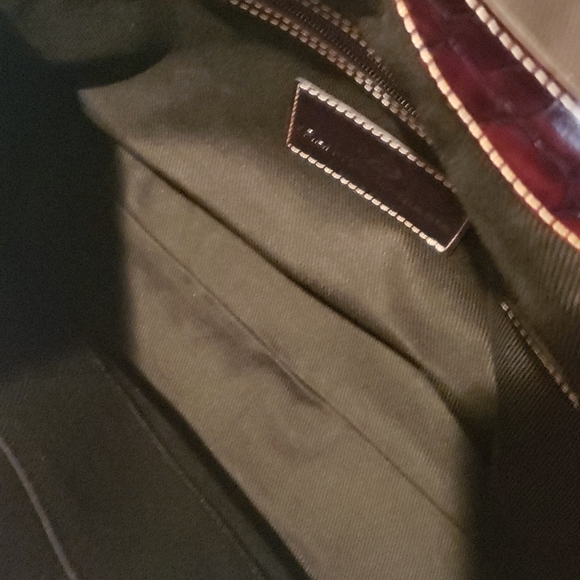 NWT designer crossbody brown leather - Picture 7 of 12